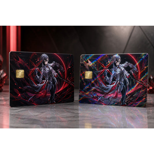 Shadow of the Knave Genshin Impact Arlecchino Debit Card Credit Card Skin