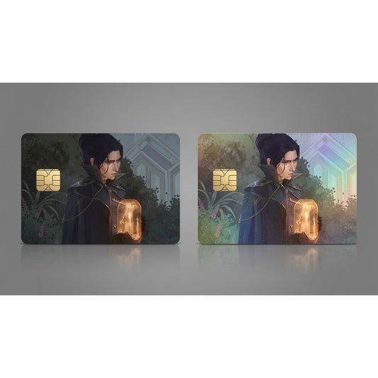 Caitlyn Holding Lantern League of Legends Debit Card Credit Card Skin