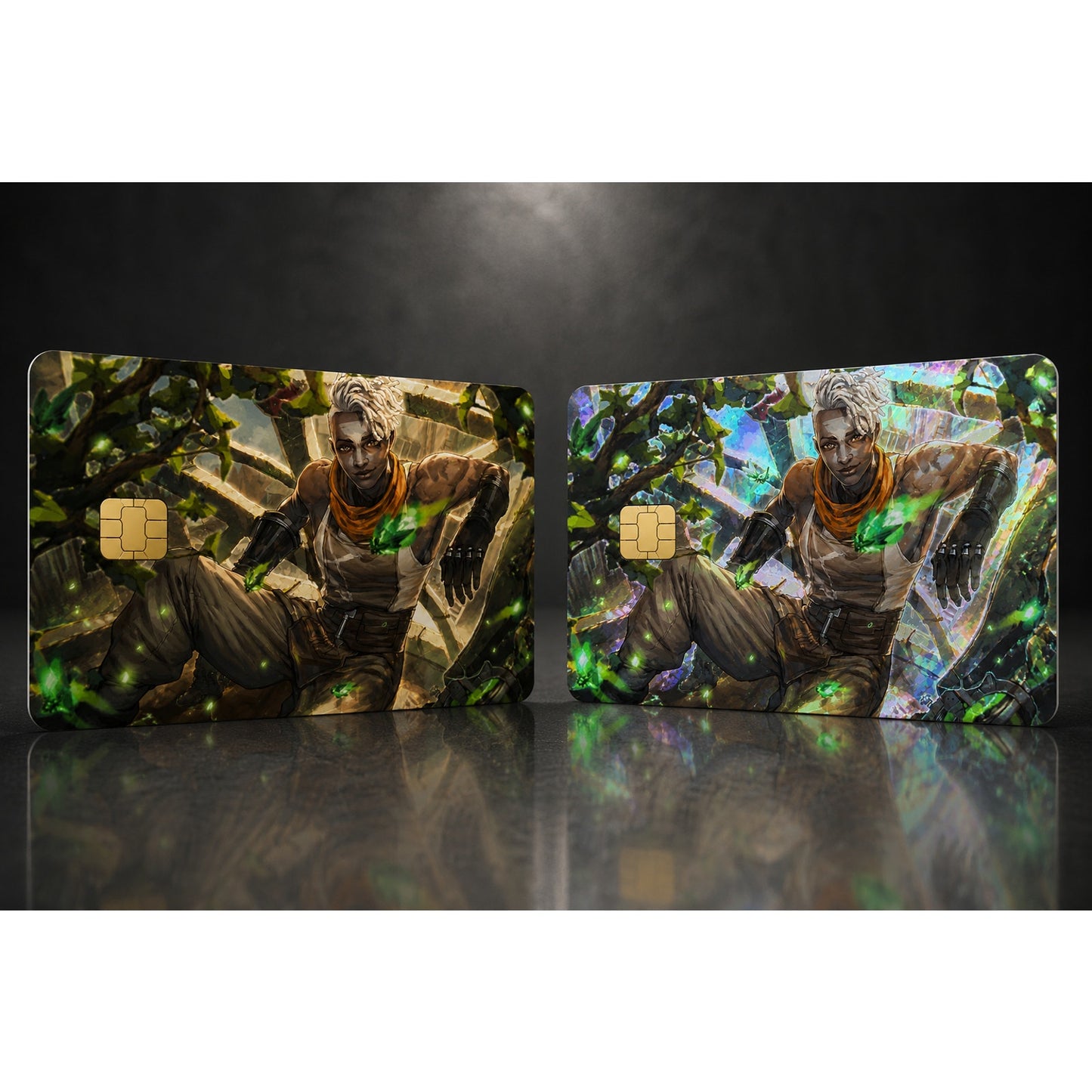 Time Traveler Arcane Ekko League of Legends Debit Card Credit Card Skin Sticker