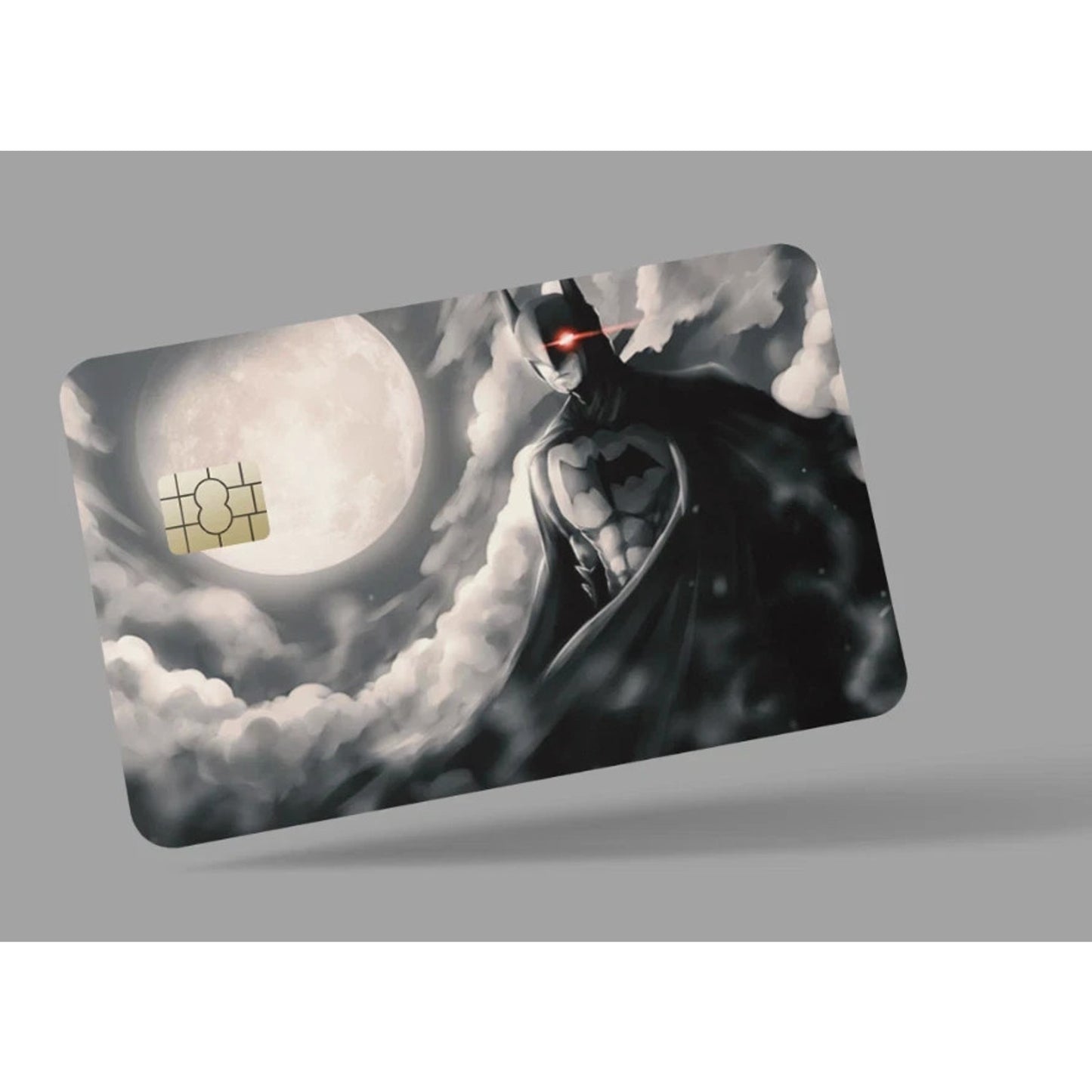 Caped Crusader Night Watch credit card skin & DEBIT CARD,TROLLEY & GYM