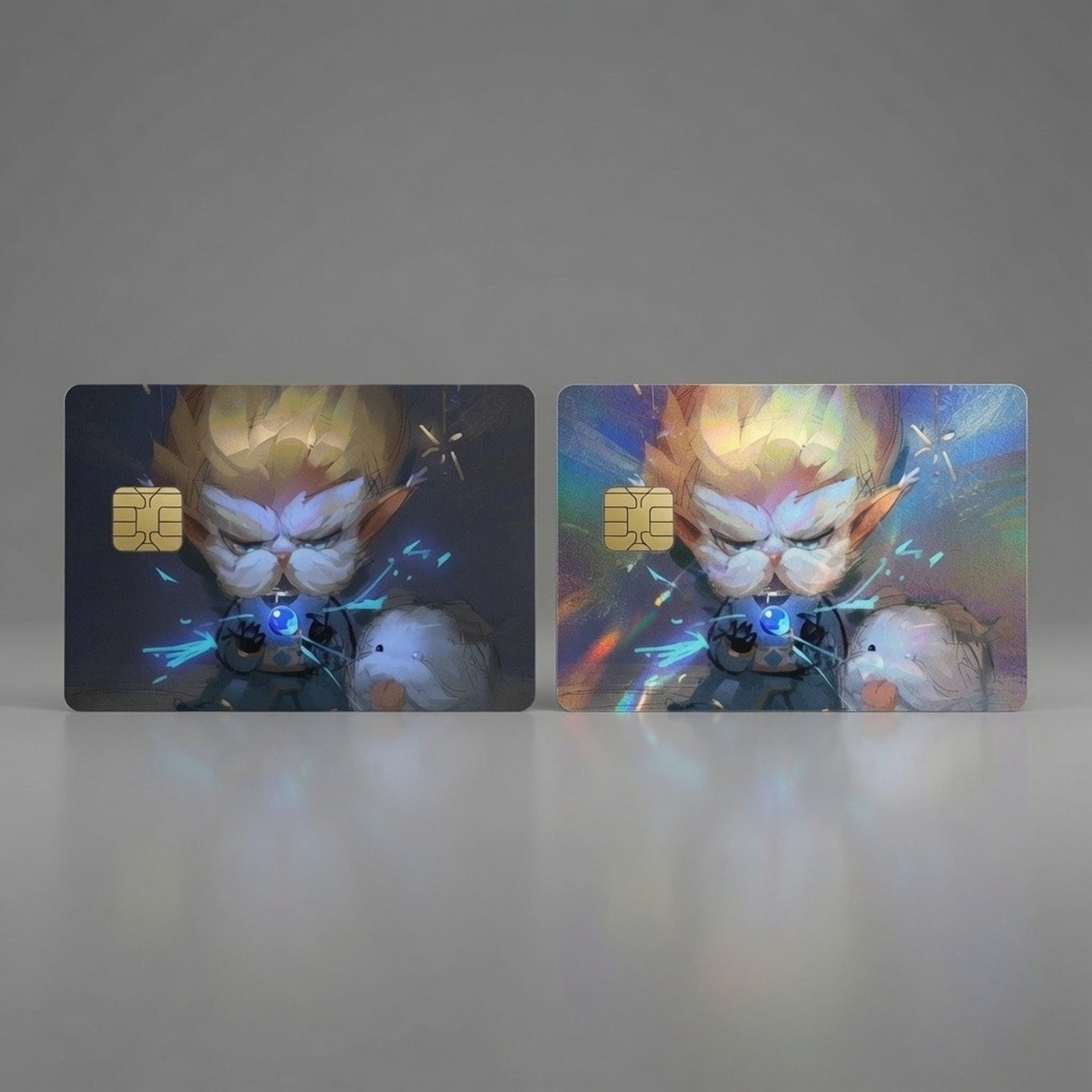 Heimerdinger The Lonely Blueprint League of Legends Debit Card Credit Card Skin