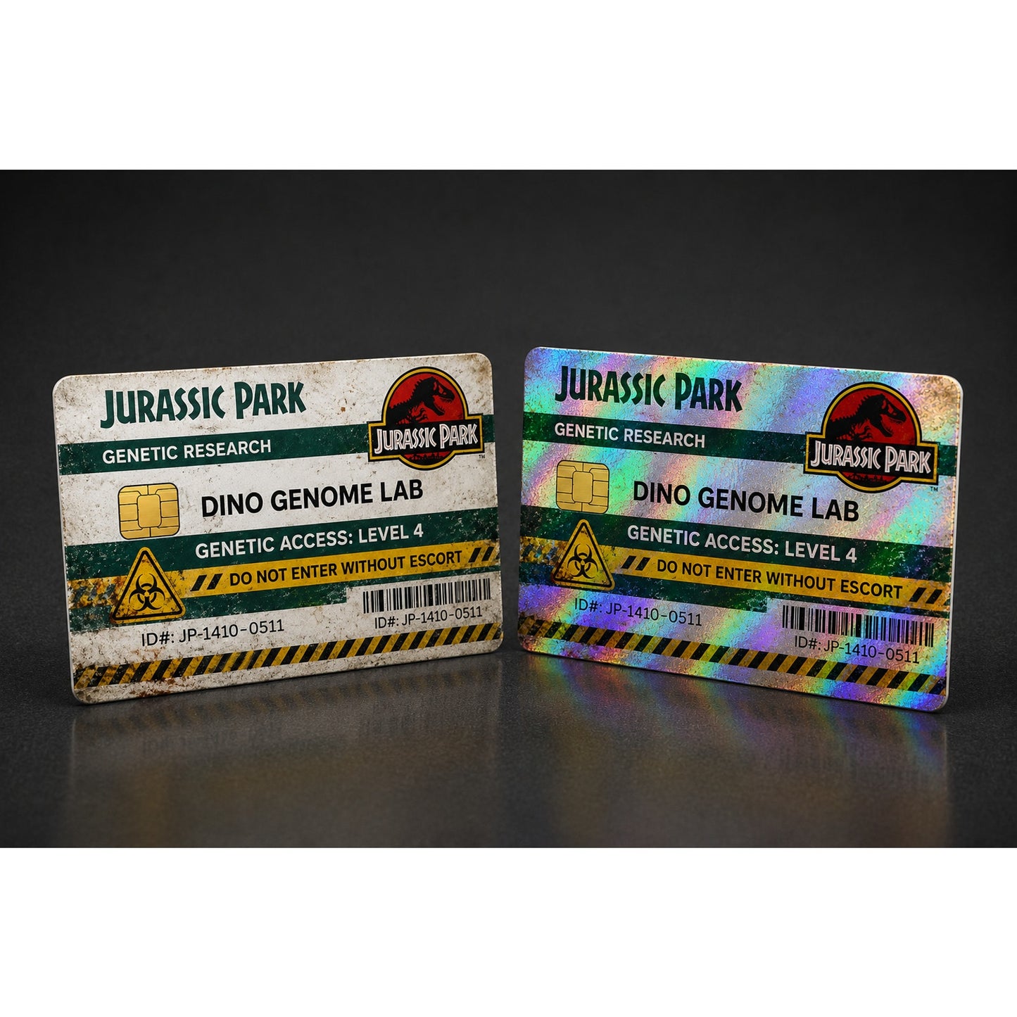 Jurassic Park Dino Genome Lab Credit Card Skin Vinyl Sticker Card Wrap