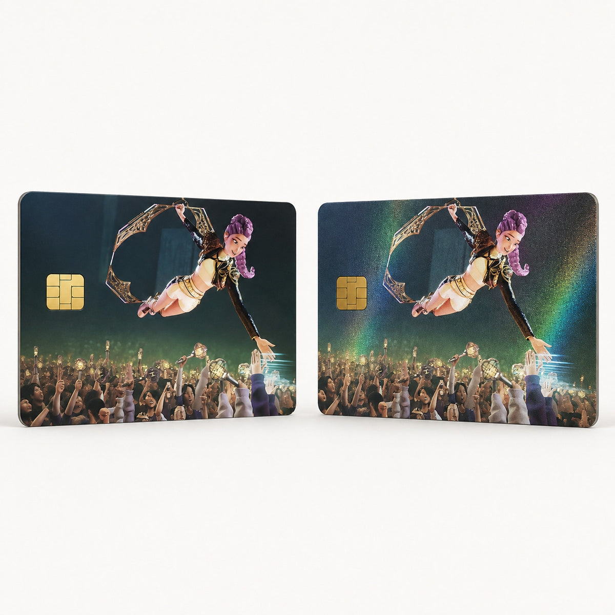 Rumi Aerial Fan HUNTR/X Demon Hunters Credit Card Skin