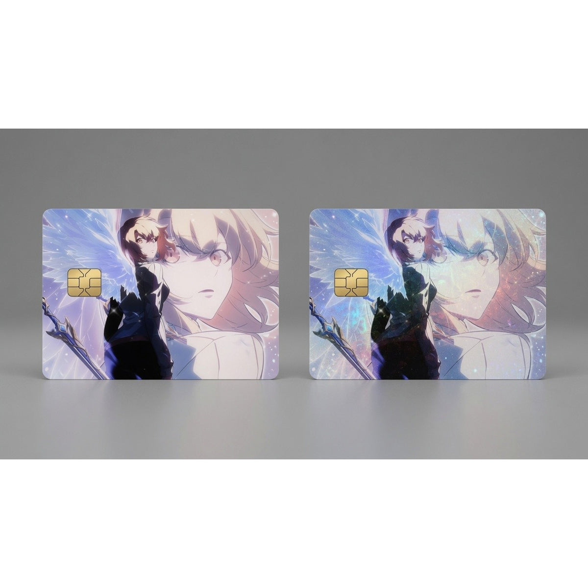 Cha Hae-In's Frost Wing Awakening Solo Leveling Debit Card Credit Card Skin