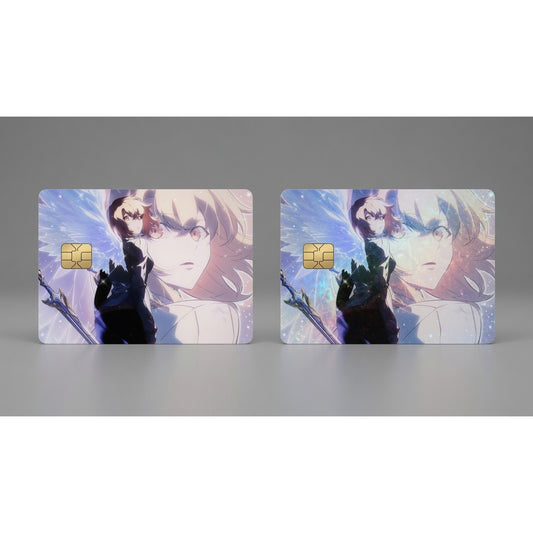 Cha Hae-In's Frost Wing Awakening Solo Leveling Debit Card Credit Card Skin