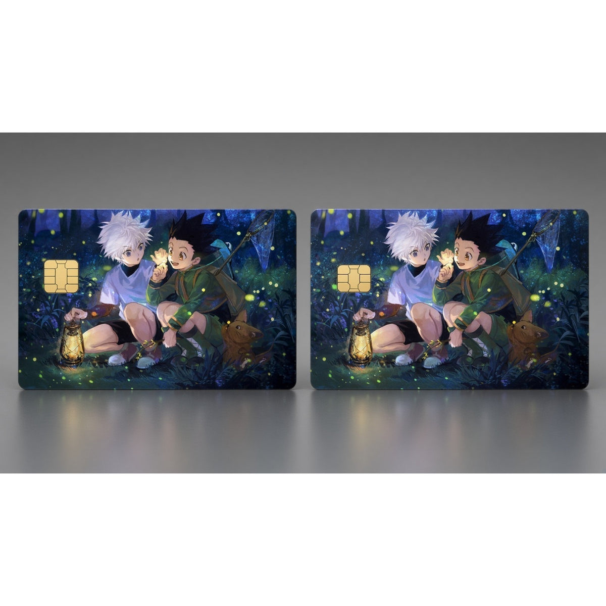 Gon & Killua's Luminous Night HunterXHunter Credit Card Skin