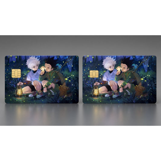 Gon and Killua Credit Card Skin | Hunter x Hunter Night