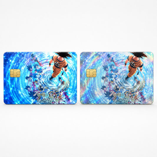 Dragon Ball Z Goku Eternal Path Anime Credit Card Skin
