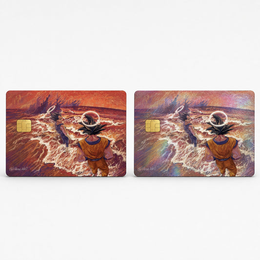 Dragon Ball Goku and Vegeta Afterlife Credit Card Skin