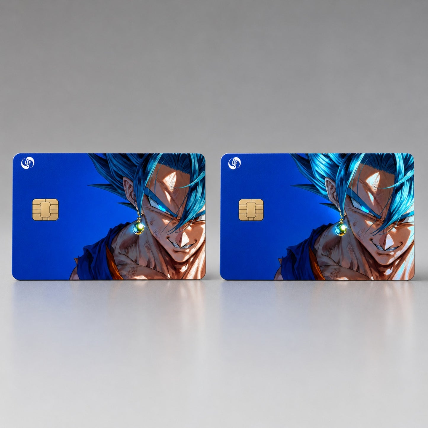 Vegeta Blue Ultimate Fusion Debit Card Credit Card Skin