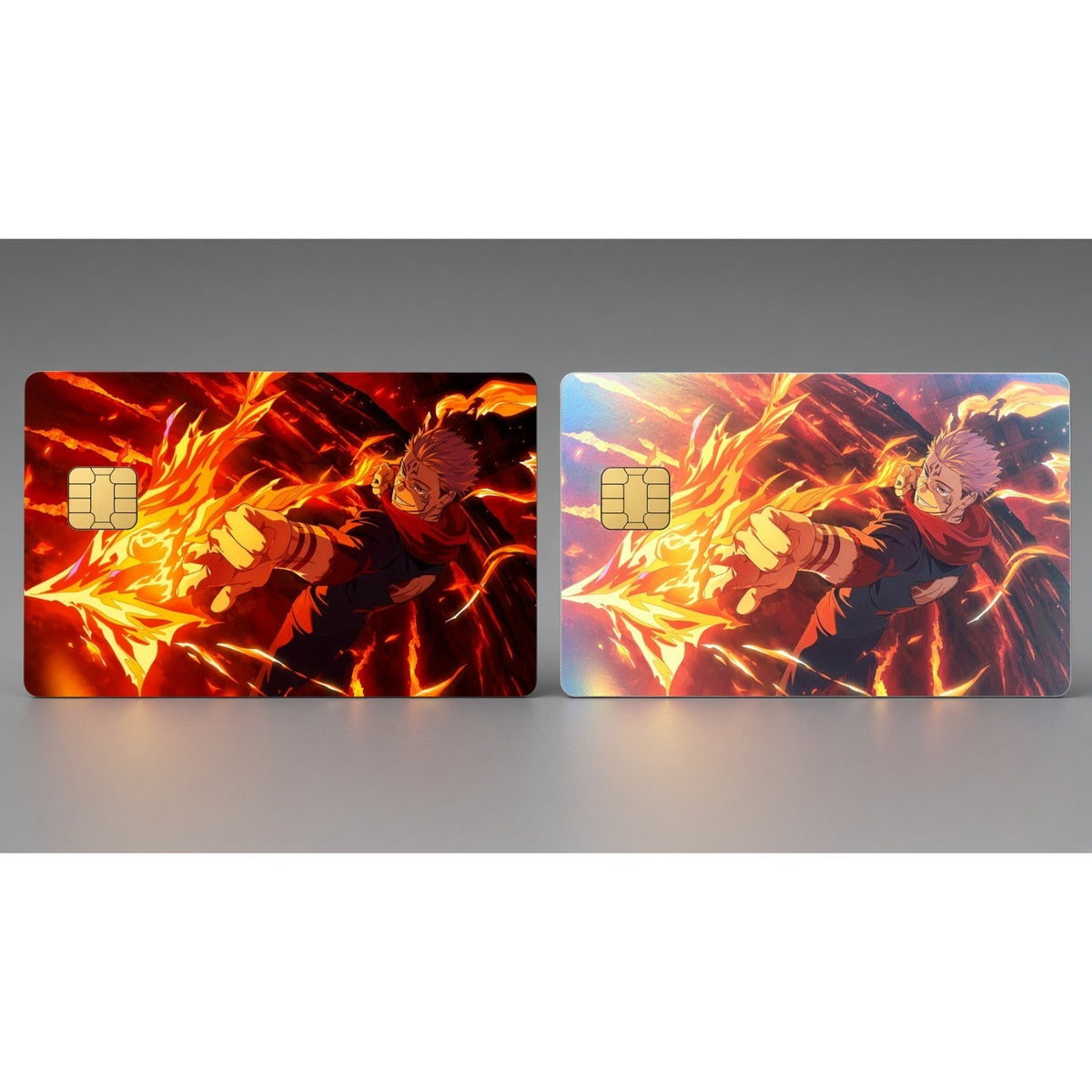 Ryomen's Blazing Arrow Jujutsu Kaisen Debit Card Credit Card Skin