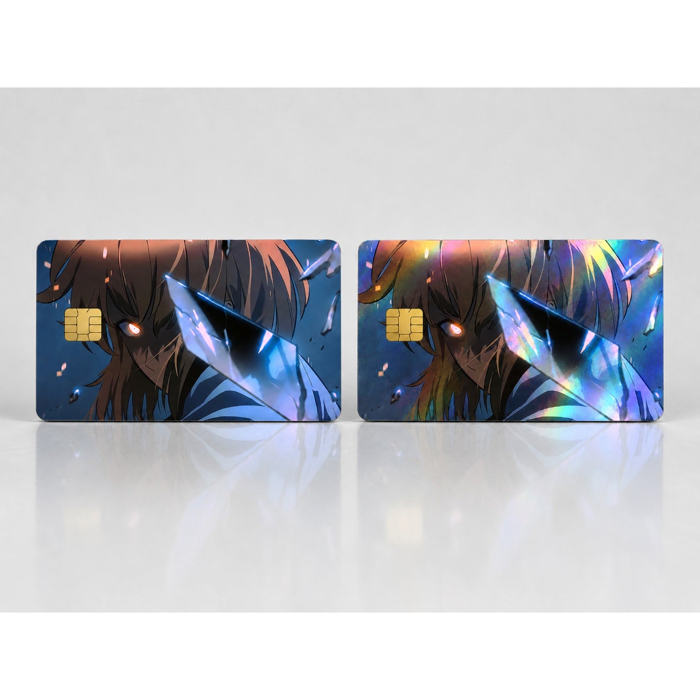Cha Hae-In Shattered Glass Solo Leveling Debit Card Credit Card Skin