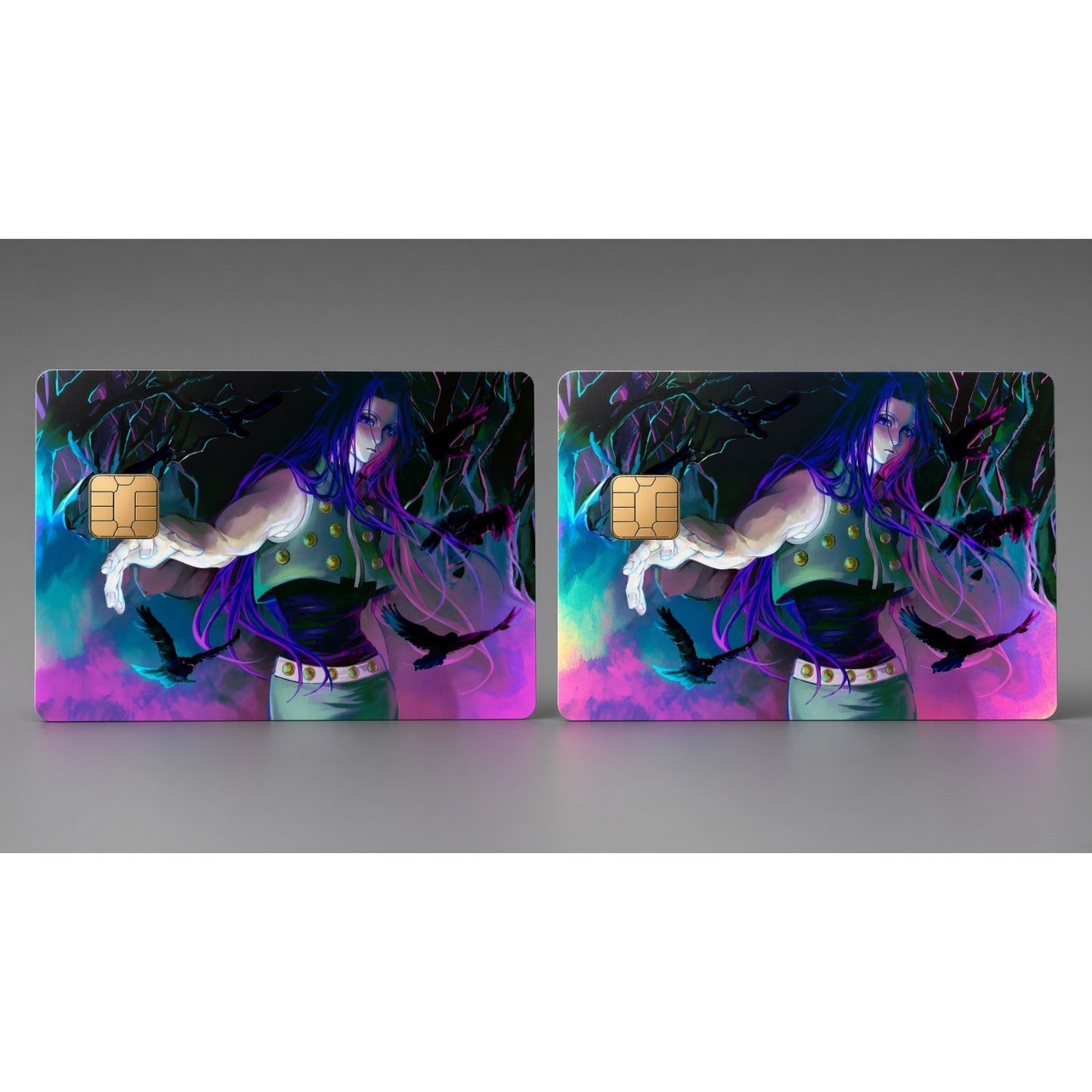 Illumi's Shadows of the Assassin HunterXHunter Debit Card Credit Card Skin