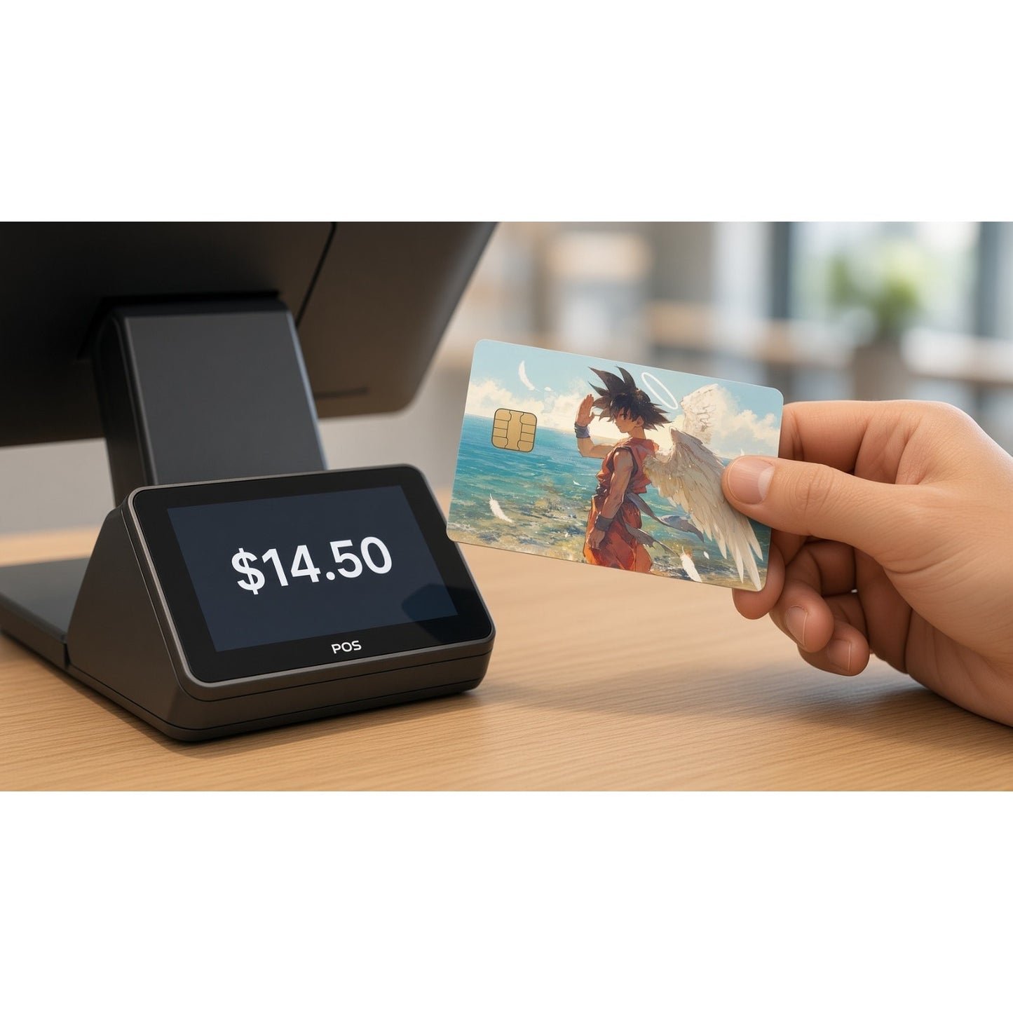 Goku's Final Farewell Dragon Ball Z Debit Card Credit Card Skin