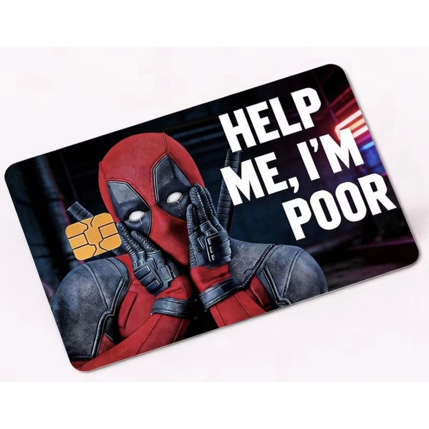 Deadpool | Credit Debit Bank Card Sticker Skin | Vinyl | Decal | fun