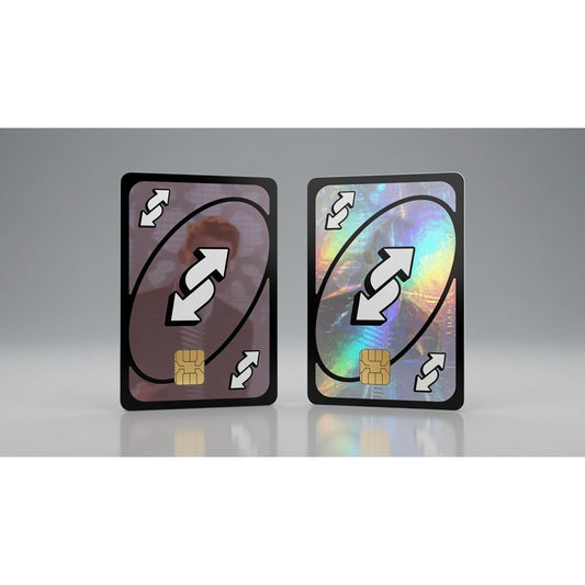 UNO Reverse Rick Roll Meme Card Debit Card Credit Card Skin Vinyl Sticker