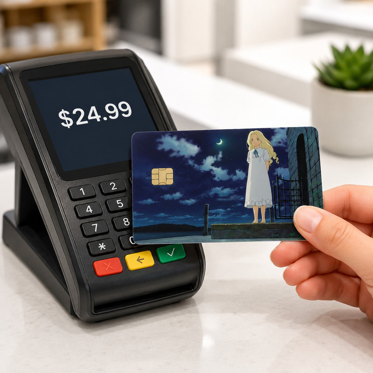 Marnie Moonlight Waltz Ghibli Credit & Debit Card Skin