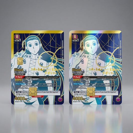 Hunter x Hunter Illumi Trading Card Credit Card Skin