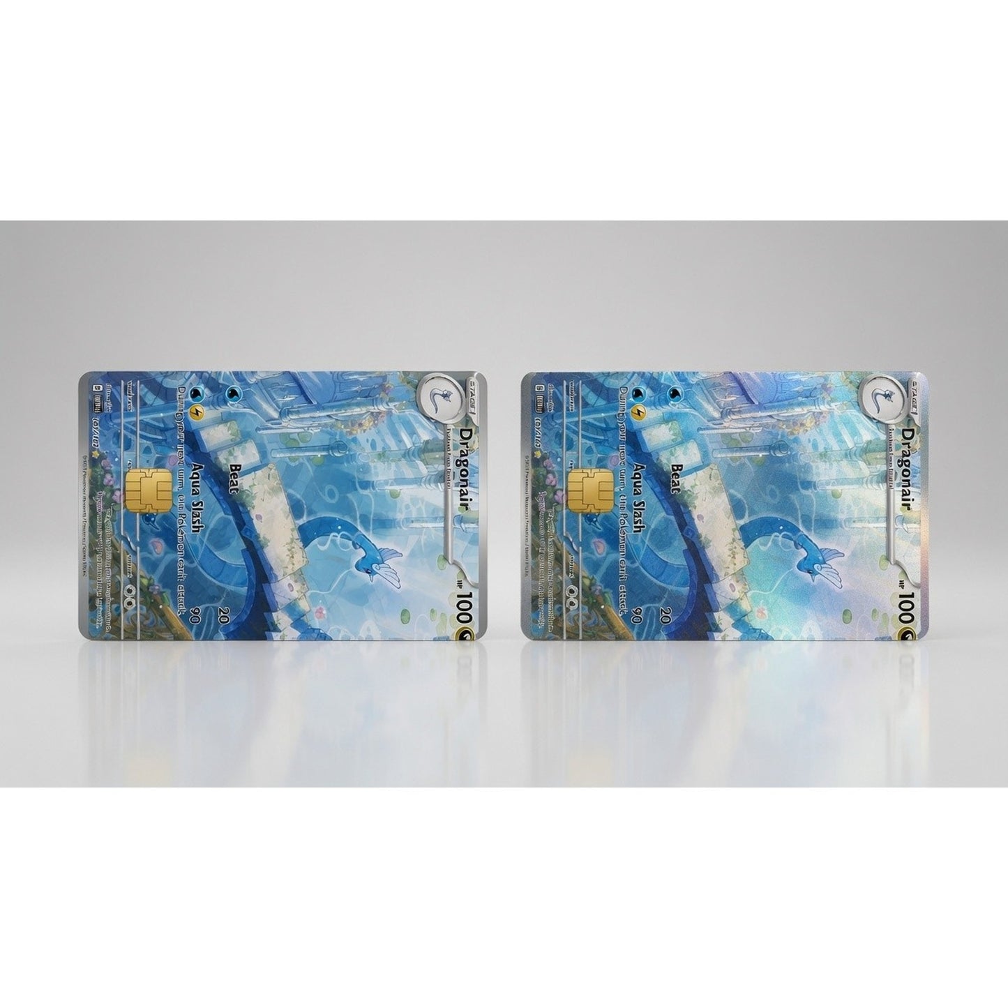Pokémon Dragonair Blue Water Art Debit Card Credit Card Skin Vinyl Sticker