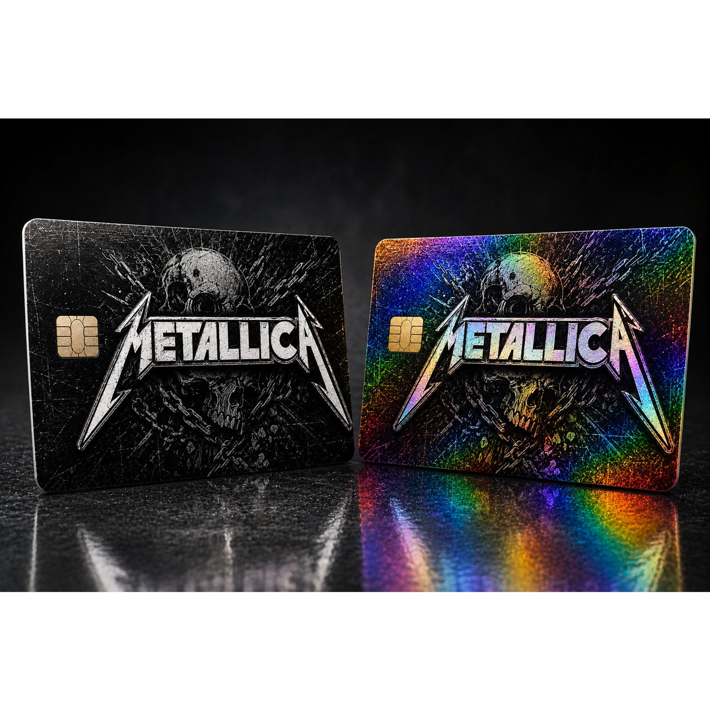 Metallica Heavy Metal Credit Card Skin Debit Card Vinyl Sticker