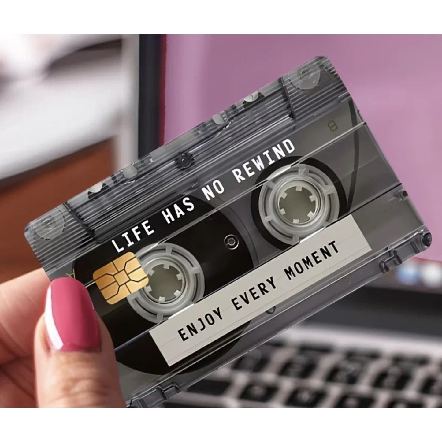 Retro Cassette | Credit Debit Bank Card Sticker Skin | Vinyl | Decal | fun Cover