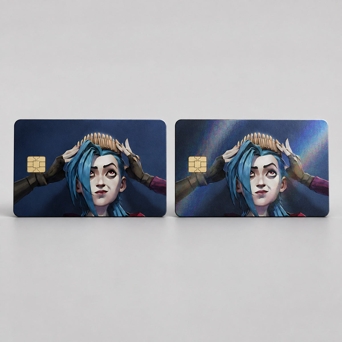 Jinx's Bullet Crown League of Legends Debit Card Credit Card Skin