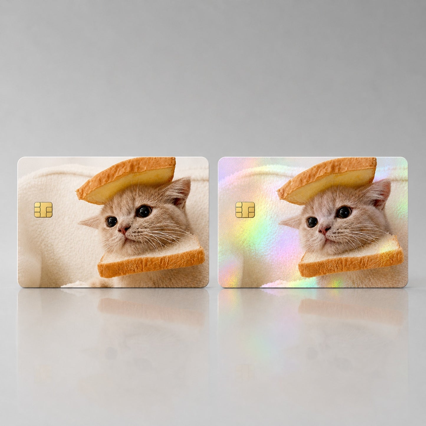 A Purrr-fect Sandwich Kitty Cat Debit Card Credit Card Skin