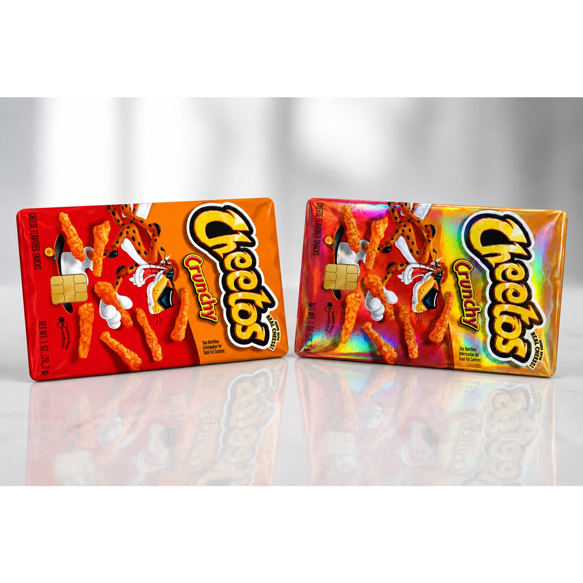 Cheetos Crunchy Snack Bag Credit Card Skin Vinyl Sticker Debit Card Wrap