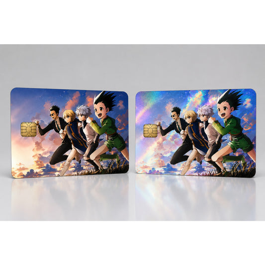 Running in the Sunset Main 4 Hunter X Hunter Debit Card Credit Card Skin
