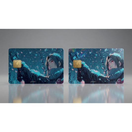Itachi Winter Scene Naruto Debit Card Credit Card Skin Vinyl Sticker
