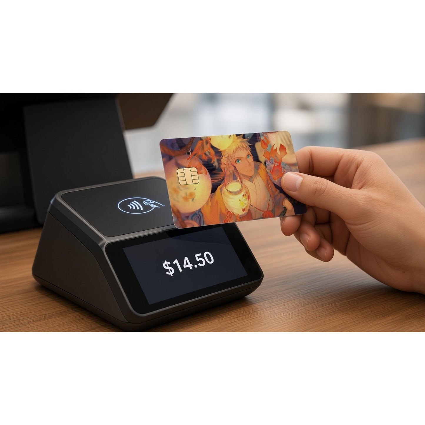 Naruto's Festival of Lanterns Naruto Debit Card Credit Card Skin