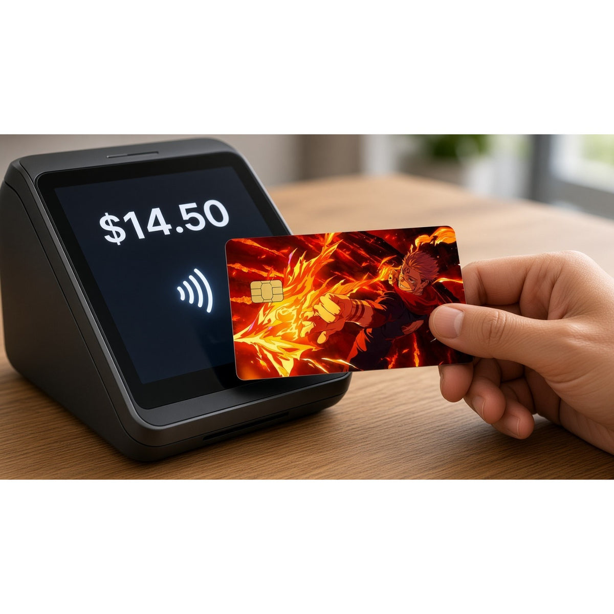 Ryomen's Blazing Arrow Jujutsu Kaisen Debit Card Credit Card Skin