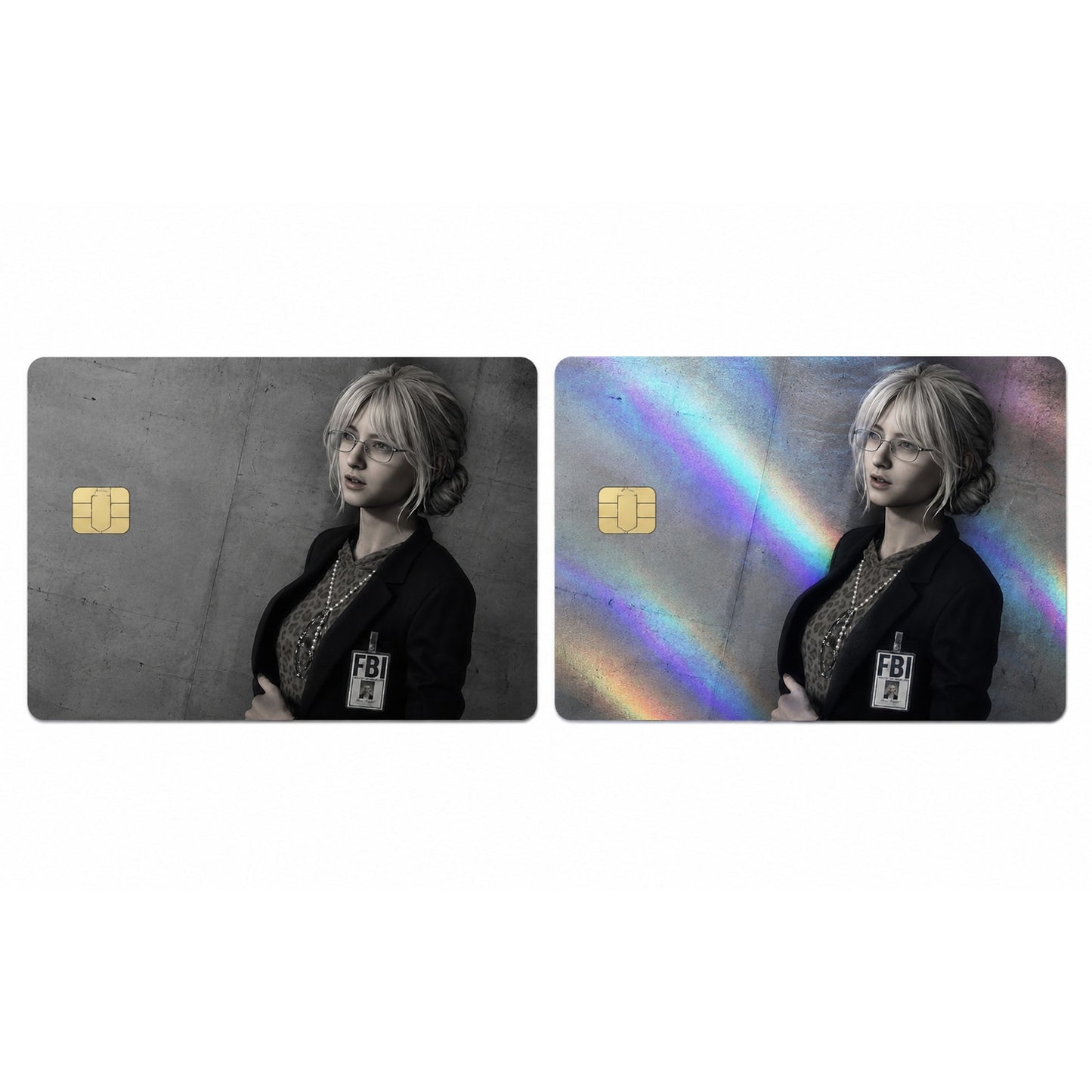 Grace Under the FBI Badge Resident Evil Requiem Debit Card Credit Card Skin