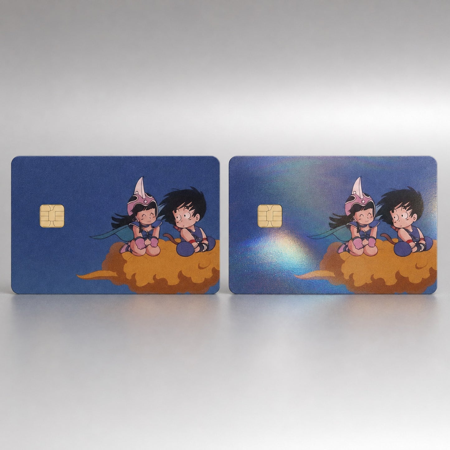 Goku & Chi-Chi's Nimbus Ride Dragon Ball Z Debit Card Credit Card Skin