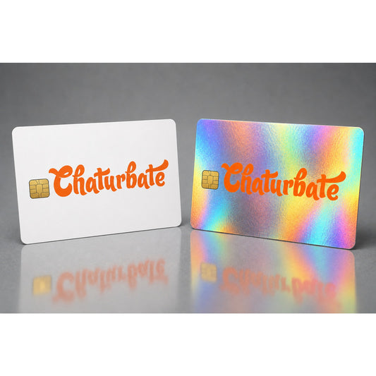 Chaturbate Credit Card Skin Funny Streaming Debit Card Vinyl Sticker