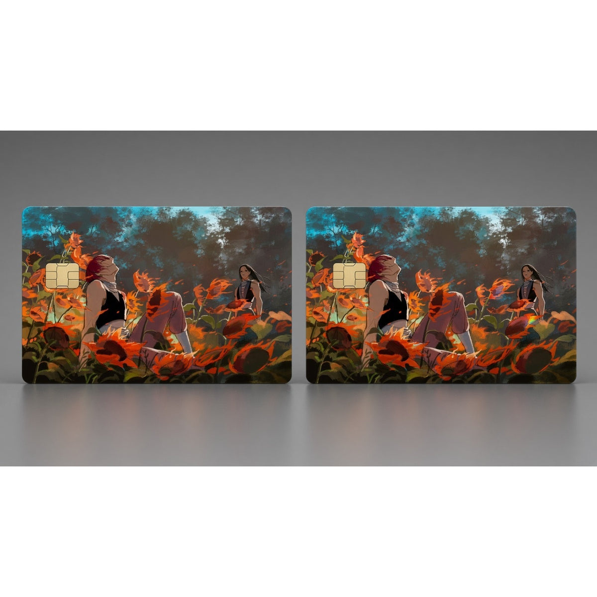 Hisoka & Illumi's Blazing Solitude HunterXHunter Credit Card Skin