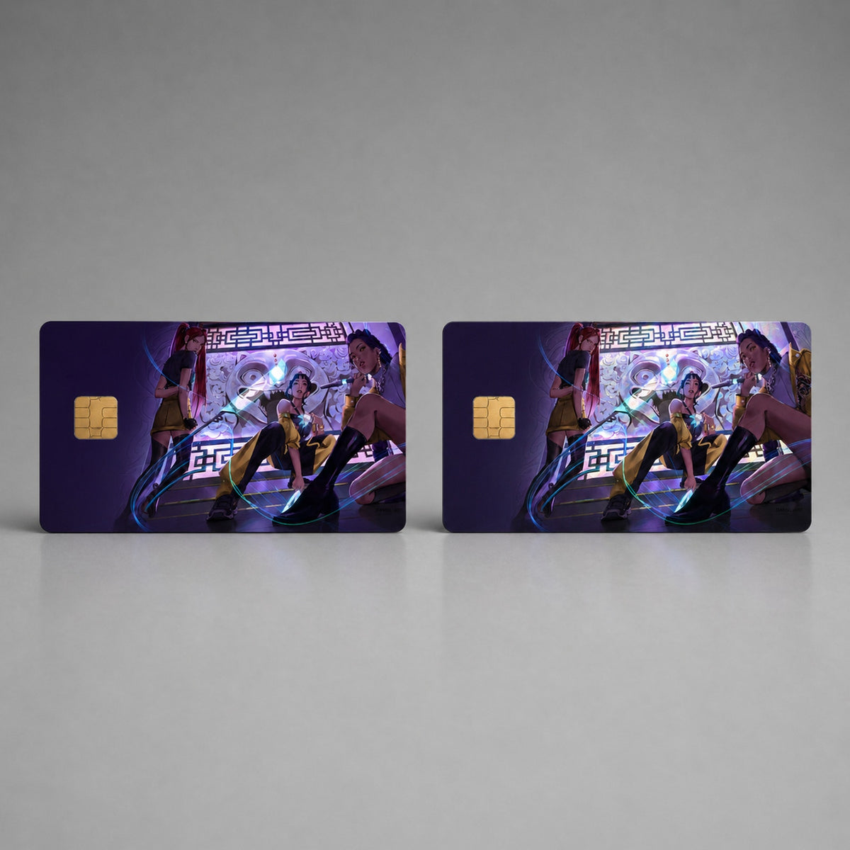 HUNTRX's Golden Cadence Debit Card Credit Card Skin