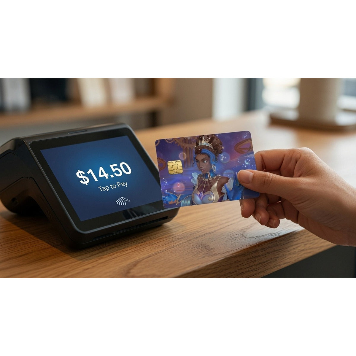 Mel's Confession Melody League of Legends Debit Card Credit Card Skin