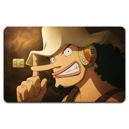 One Piece Anime-Inspired Themed Debit Card Credit Card Skins_Usopp