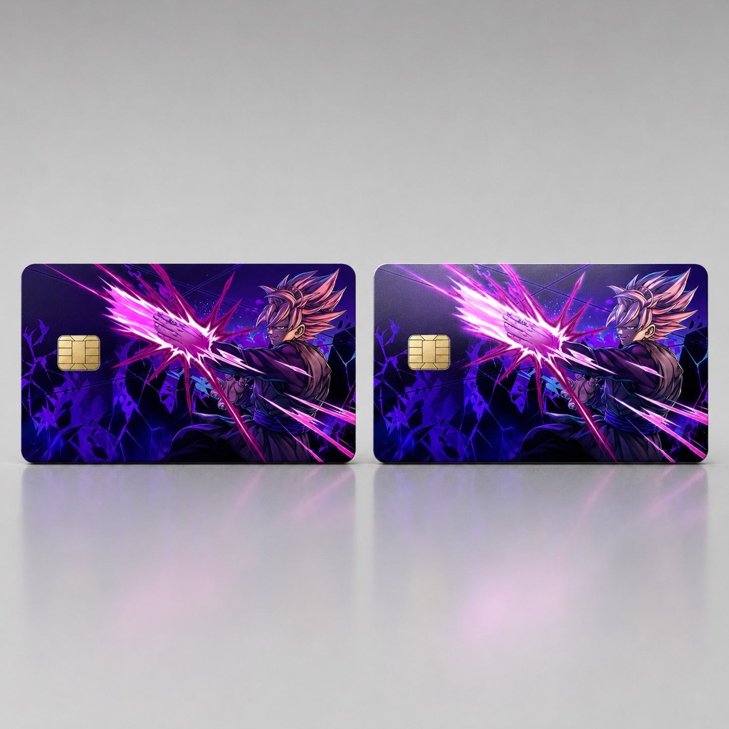 Saiyan Black Divine Retribution Debit Card Credit Card Skin