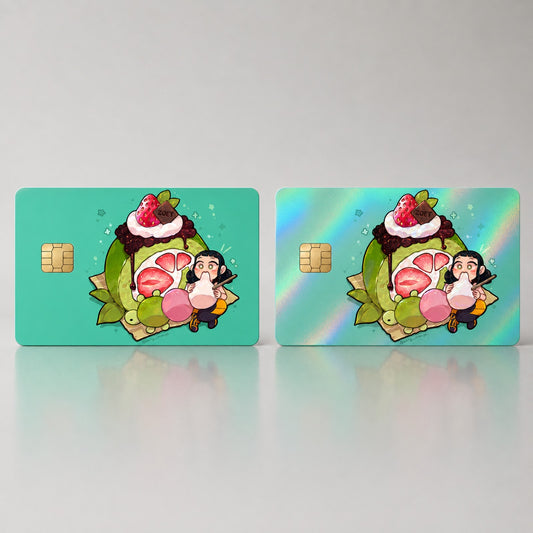 Zoey’s Ultimate Matcha Cake Feast Huntrix Debit Card Credit Card Skin