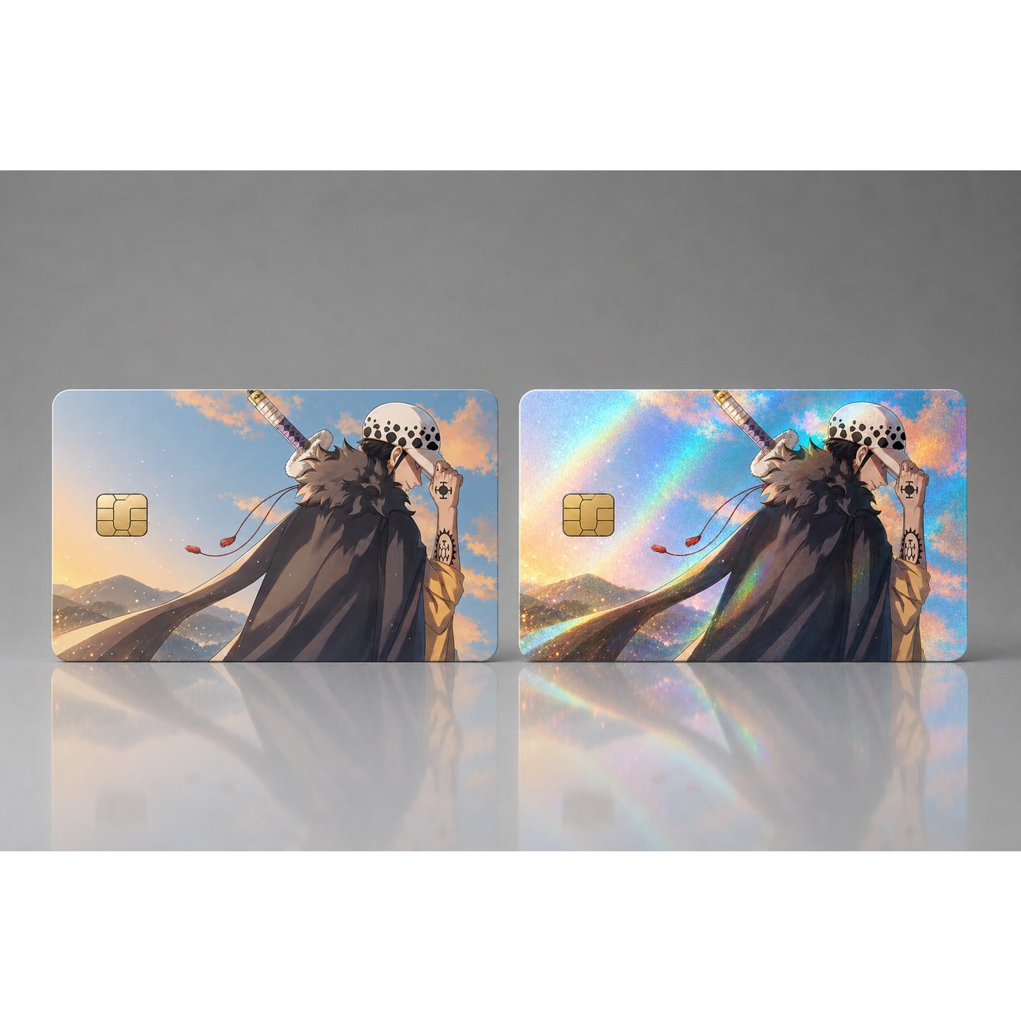 One Piece Trafalgar Law Sunset Debit Card Credit Card Skin