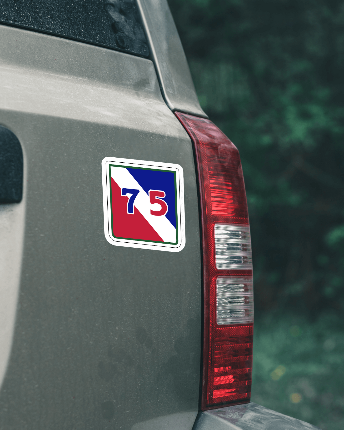 75th Infantry Division Patch Make Ready U.S. Army Military vinyl decal for car, truck, window or laptop