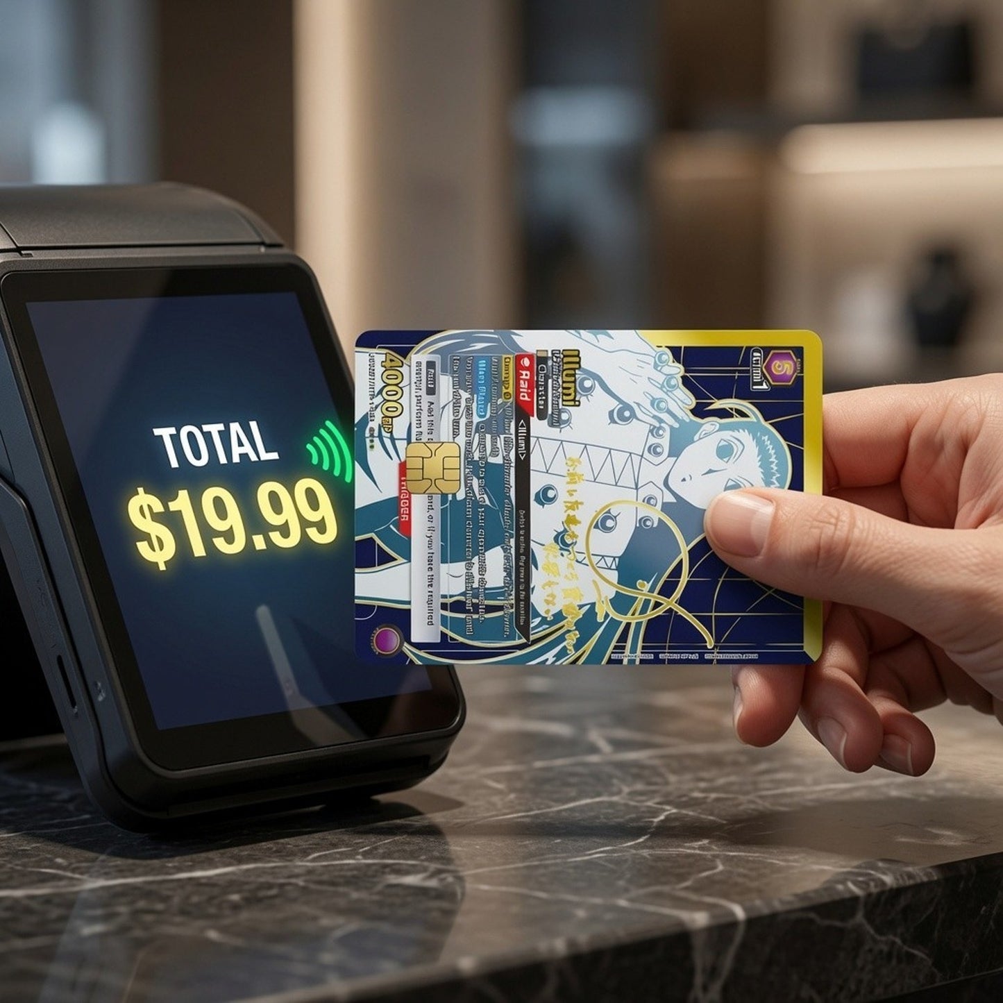 Illumi Hunter X Hunter TC Debit Card Credit Card Skin Vinyl Sticker