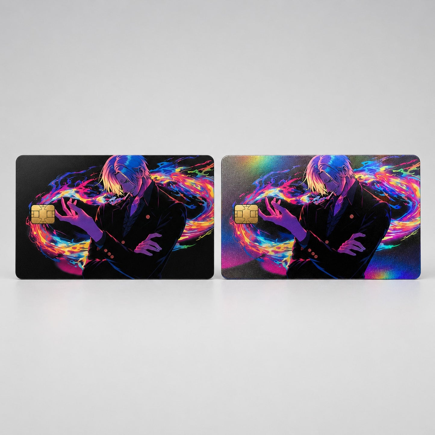 Sanji’s Rainbow Ignition One Piece Debit Card Credit Card Skin