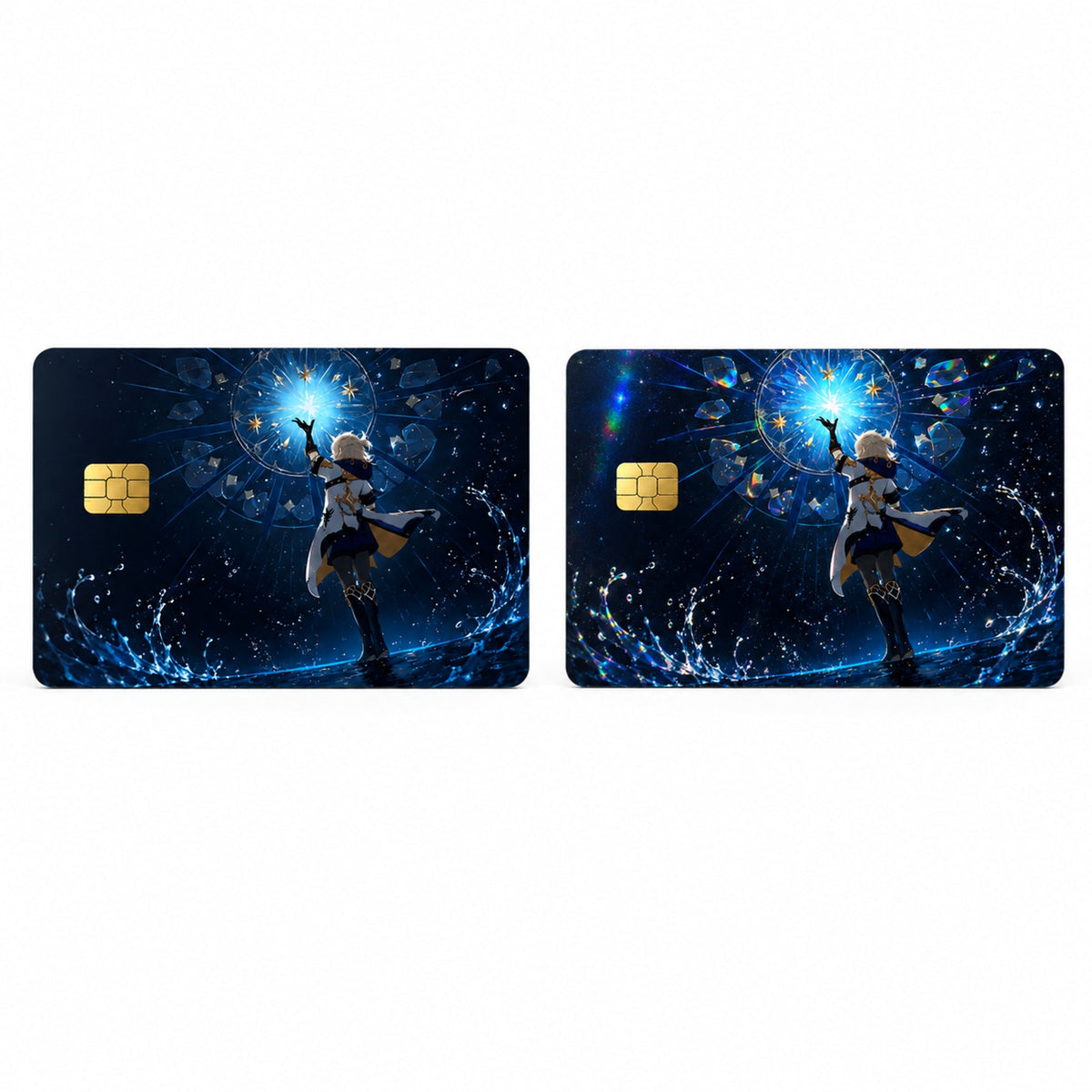 Albedo Touching the Cosmos Genshin Debit Card Credit Card Skin