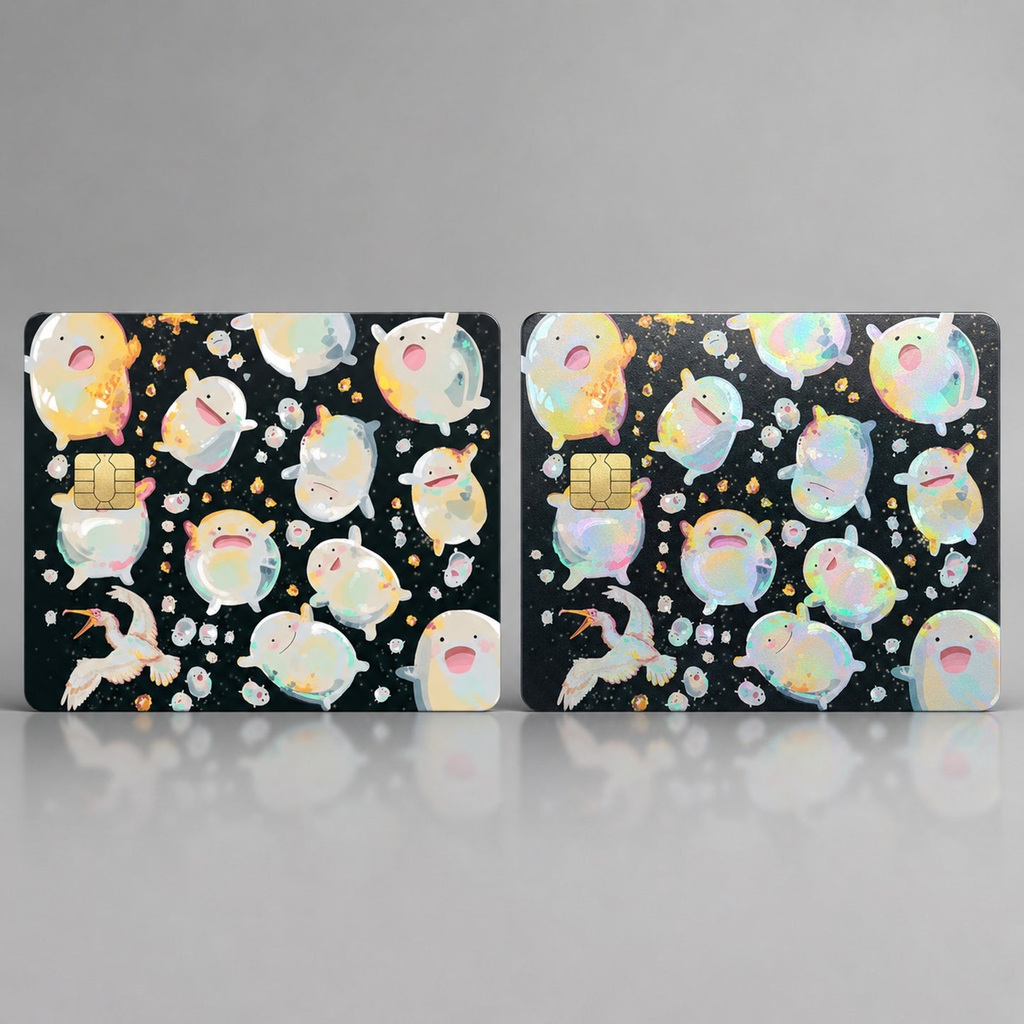 Warawara Cosmic Flight The Boy & The Heron Ghibli Debit Card Credit Card Skin