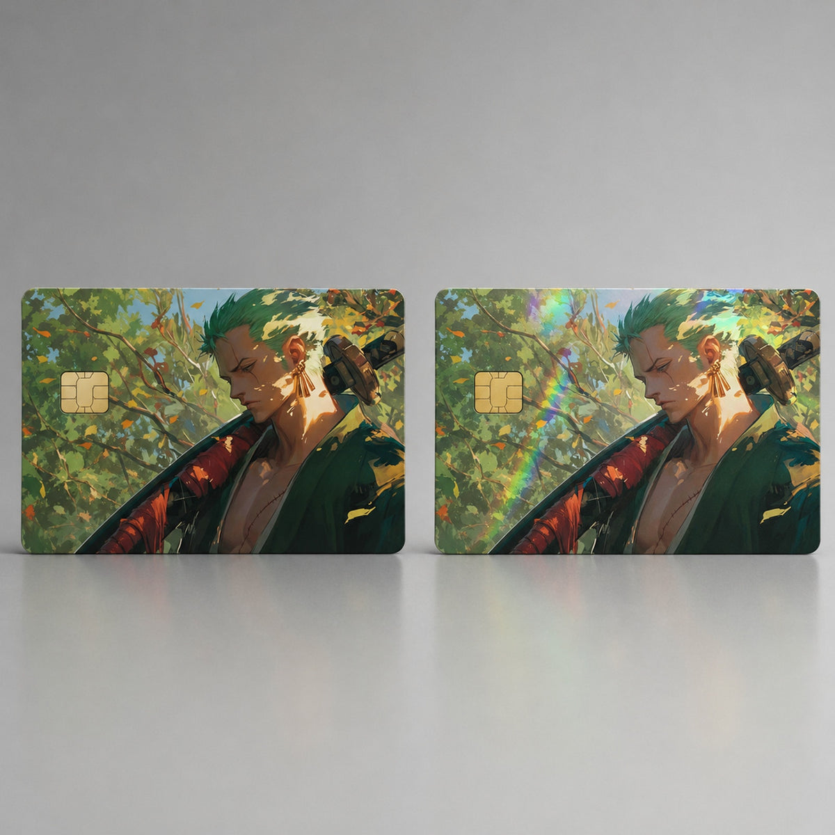Zoro the Verdant Sentinel One Piece Debit Card Credit Card Skin