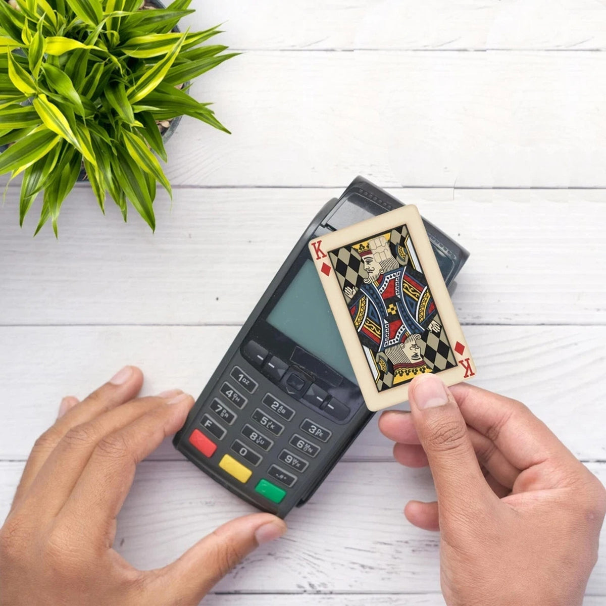 King of Diamonds Credit Card Skin Playing Card Wrap