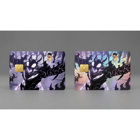 Beru & Young Su-Ho Solo Leveling Credit Card Skin Sticker